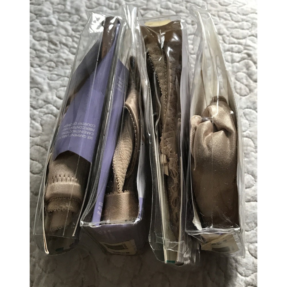 Lot Of 4 New Playtex Flexible Supported Wire-Free Bra 5642  Size 36C  Nude